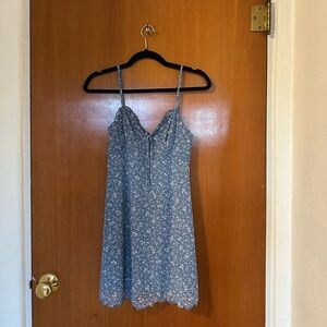 American Eagle Outfitters Blue Floral Dress